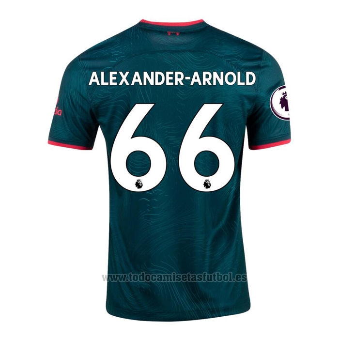 Camiseta Liverpool Jugador Alexander-Arnold 3ª 2022-2023